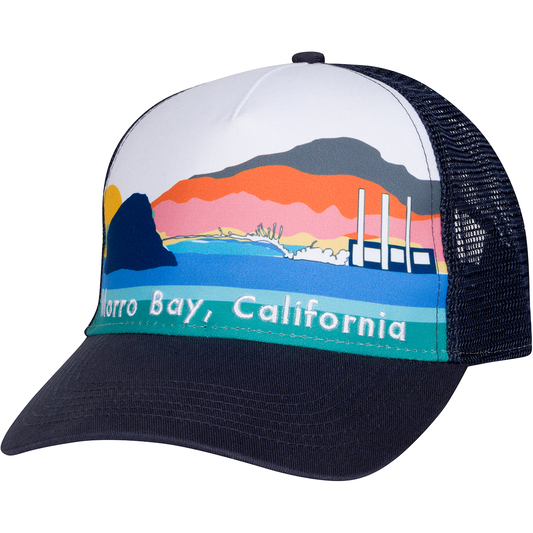 Morro Bay California Trucker Hat California Republic Clothes