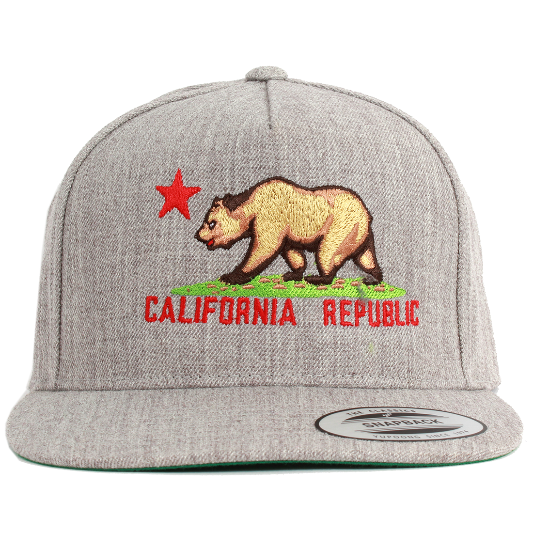 Compton California N.W.A. Eazy-E Premium Snapback Hat Republic Bear 60 –  Official Flag Hat